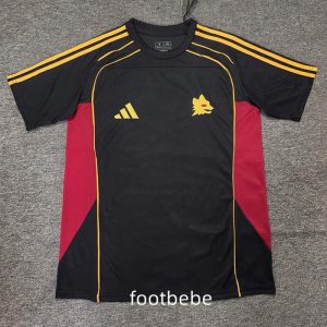 Maillot Rome 2025 2026 Concept Noir