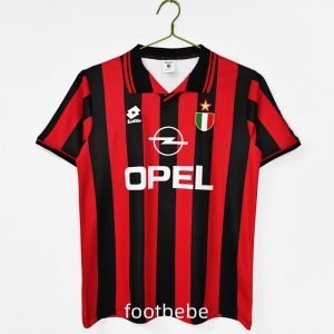 Maillot Vintage AC Milan 1996 1997 domicile