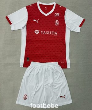 Maillot de foot Stade de Reims Enfant 2025 2026 domicile