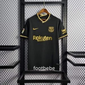 Maillot vintage Barcelone 2020 2021 exterieur noir