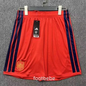 Short de foot Espagne 2026 2027 rouge