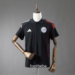 Maillot Ajax 2025 2026 Noir Polo