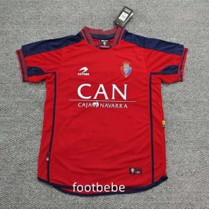Maillot CA Osasuna Vintage 2000 2002 domicile
