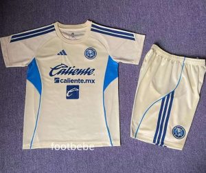 Maillot Club América Enfant 2026 2027 jaune clair