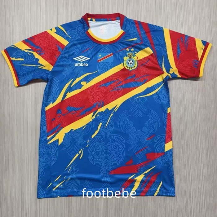 Maillot Congo 2026 2027 Concept bleu rouge