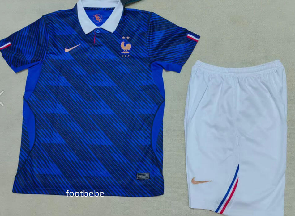 Maillot France Enfant Coupe du monde 2026 domicile-5
