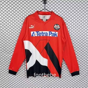Maillot Francfort Vintage 1993 1994 domicile Manches longues