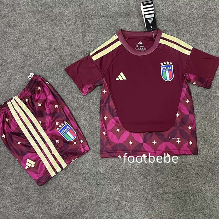 Maillot Italie Enfant Coupe du monde 2026 gardien de but