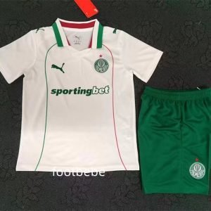 Maillot Palmeiras Enfant 2026 2027 exterieur Blanc