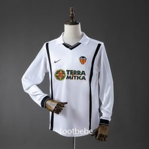 Maillot Valencia Vintage 2000 2001 domicile manches longues
