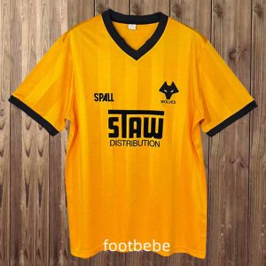 Maillot Wolverhampton Wanderers Vintage 1986 1988 domicile