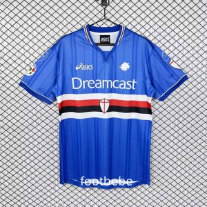 Maillot vintage Sampdoria 2000 2001 domicile