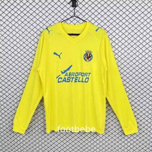 Maillot vintage Villarreal 2008 2009 domicile manches longues