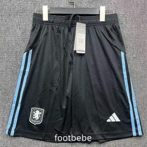 Short de foot Aston Villa 2025 2026 noir