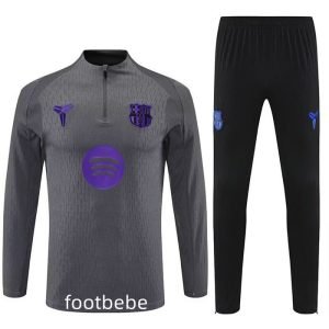 Survetement Barcelone 2025 2026 gris foncé