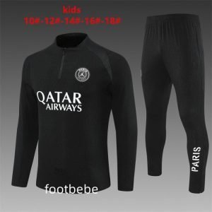 Survetement PSG Jordan Enfant 2025 2026 Noir