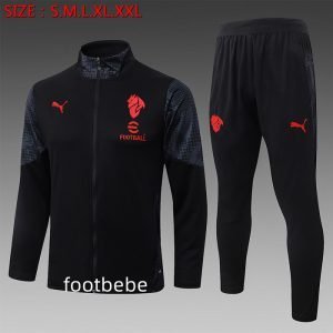 Ensemble veste AC Milan 2026 2027 noir