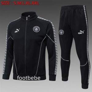 Ensemble veste Manchester City 2026 2027 Noir