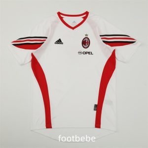 Maillot AC Milan Vintage 2003 2004 blanc