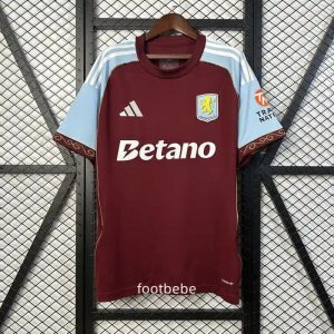 Maillot Aston Villa 2025 2026 domicile