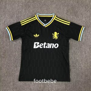 Maillot Aston Villa 2026 2027 Concept noir