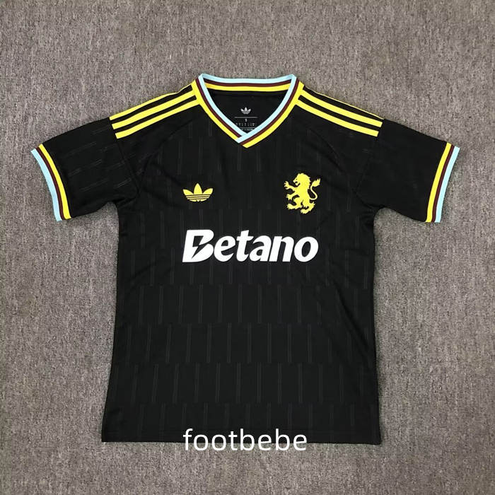 Maillot Aston Villa 2026 2027 Concept noir