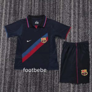 Maillot Barcelone Vintage Enfant 2002 2003 Third