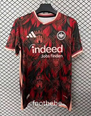 Maillot Francfort 2026 2027 Concept noir rouge