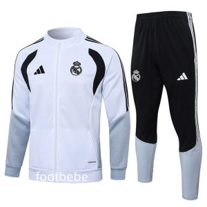Ensemble veste Real Madrid 2026 2027 Blanc