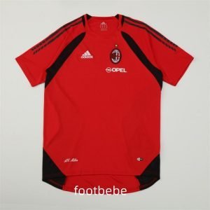 Maillot AC Milan Vintage 2005 2006 Rouge
