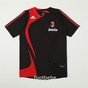 Maillot AC Milan Vintage 2007 2008 noir