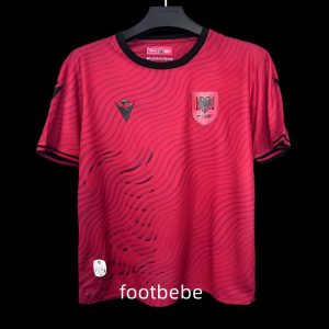 Maillot Albanie 2026 2027 domicile rouge
