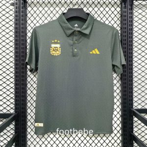 Maillot Argentine 2026 Polo vert foncé