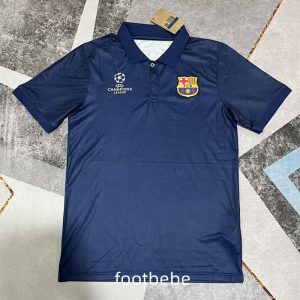 Maillot Barcelone 2026 2027 Polo bleu foncé