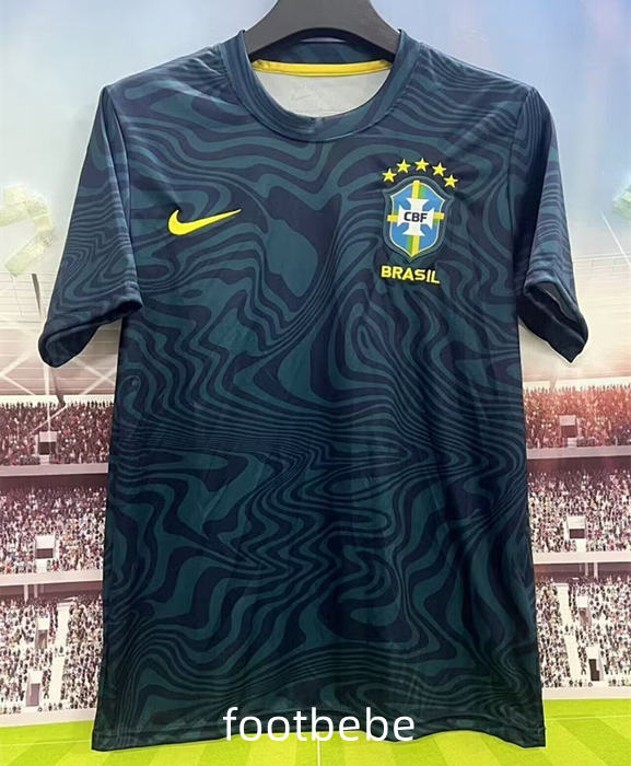 Maillot Brésil 2026 2027 Concept bleu vert