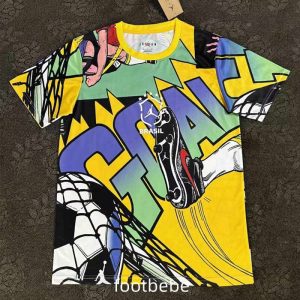 Maillot Brésil Jordan 2026 2027 Concept Anime