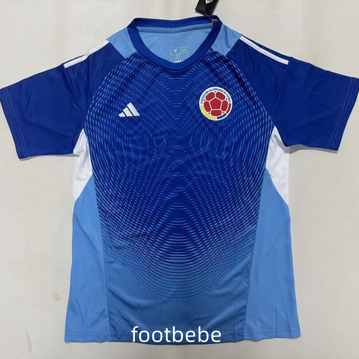 Maillot Colombie 2025 2026 gardien de but bleu