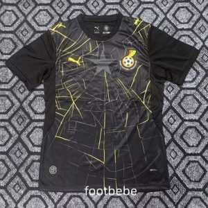 Maillot Ghana Coupe du monde 2026 noir