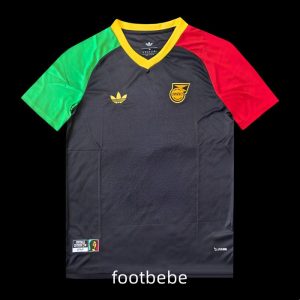 Maillot Jamaica x Bob Marley 2026 2027 Concept noir