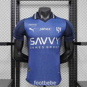 Maillot Match Al-Hilal Saudi 2025 2026 spéciale bleu