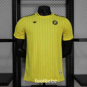 Maillot Match Al-Nassr 2026 Terrace Icons jaune