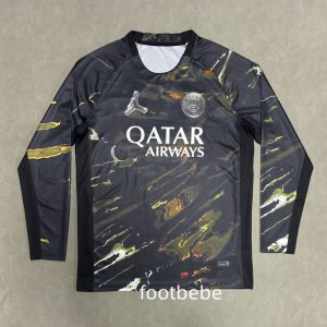 Maillot PSG Jordan 2025 2026 Night Edition manches longues
