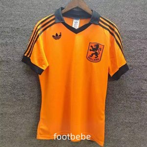 Maillot Pays Bas Vintage 1978 1980 domicile