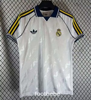 Maillot Real Madrid 2026 2027 Rétro blanc