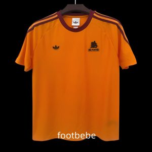 Maillot Rome 2025 2026 rétro orange