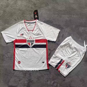 Maillot São Paulo Enfant 2026 2027 domicile Blanc-2