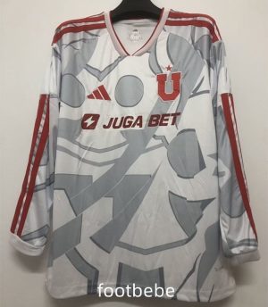 Maillot Universidad de Chile 2026 2027 gris manches longues