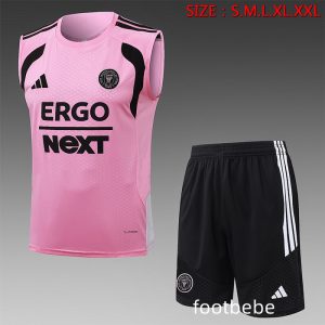 Ensemble Inter Miami 2026 2027 rose Sans manches