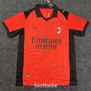 Maillot AC Milan 2025 2026 quatrième rouge