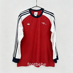 Maillot Arsenal 2026 2027 Rétro rouge manches longues